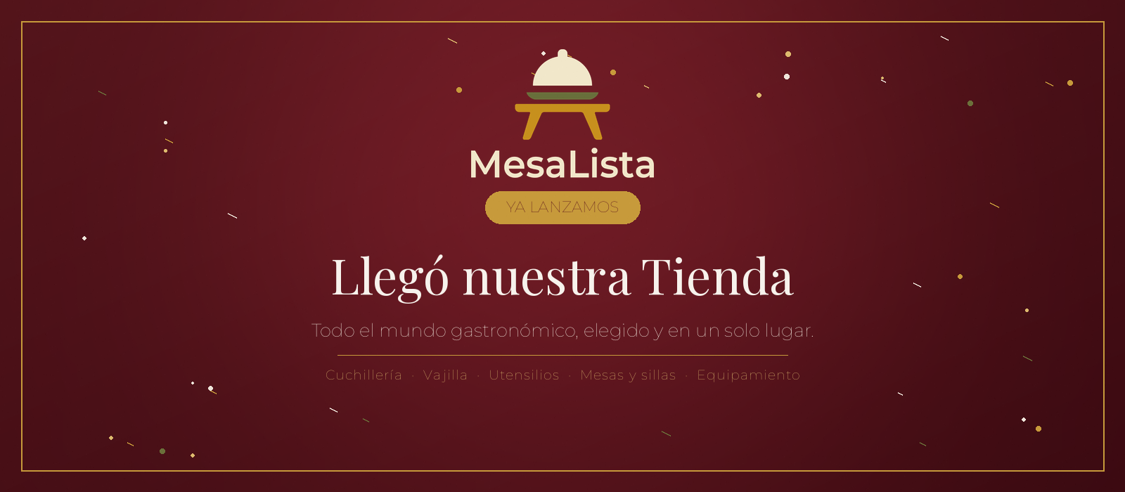 Llegó MesaLista Tienda