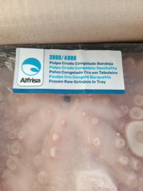 Pulpo Calibre 3-4kg (España)