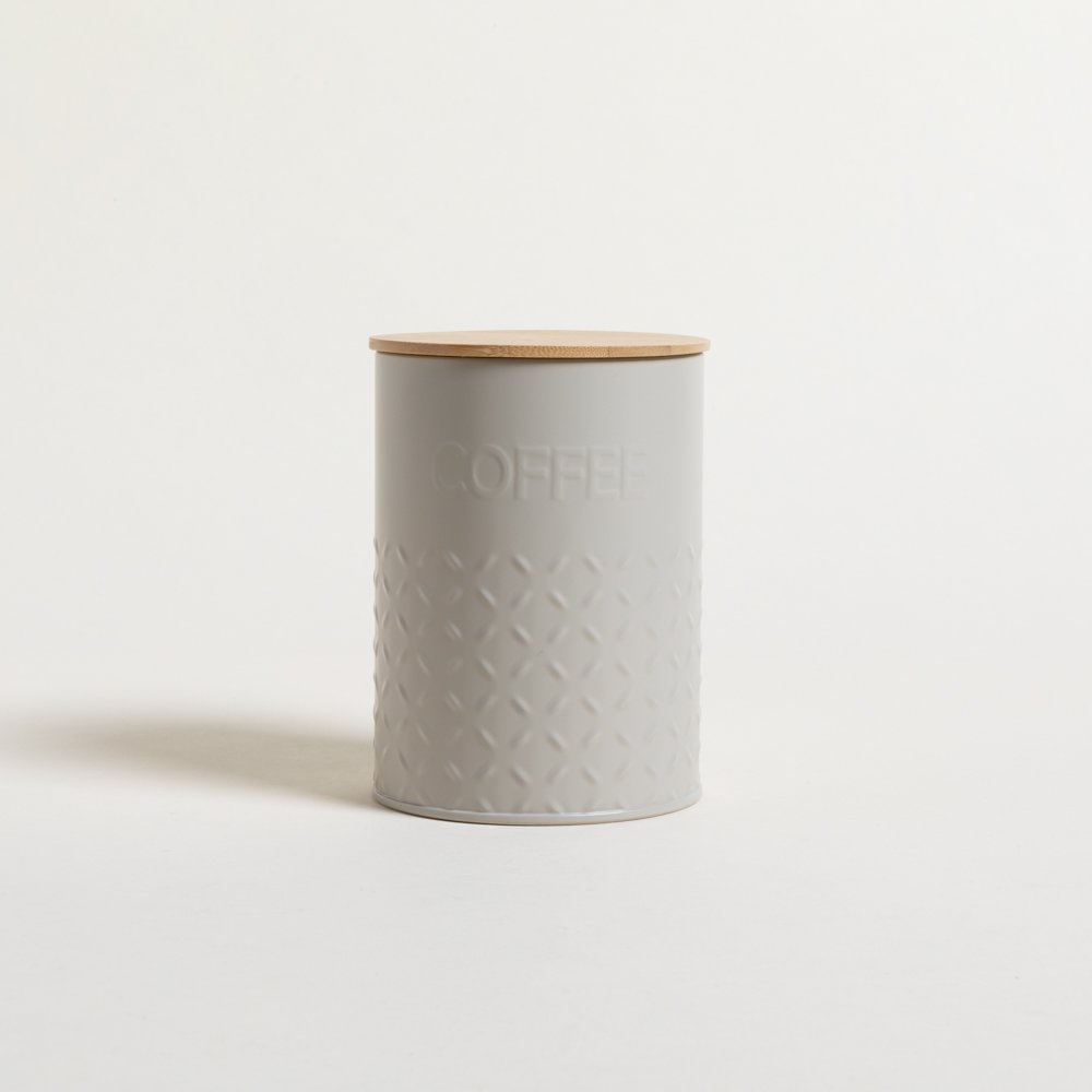Lata Redonda Tapa Bamboo Coffe