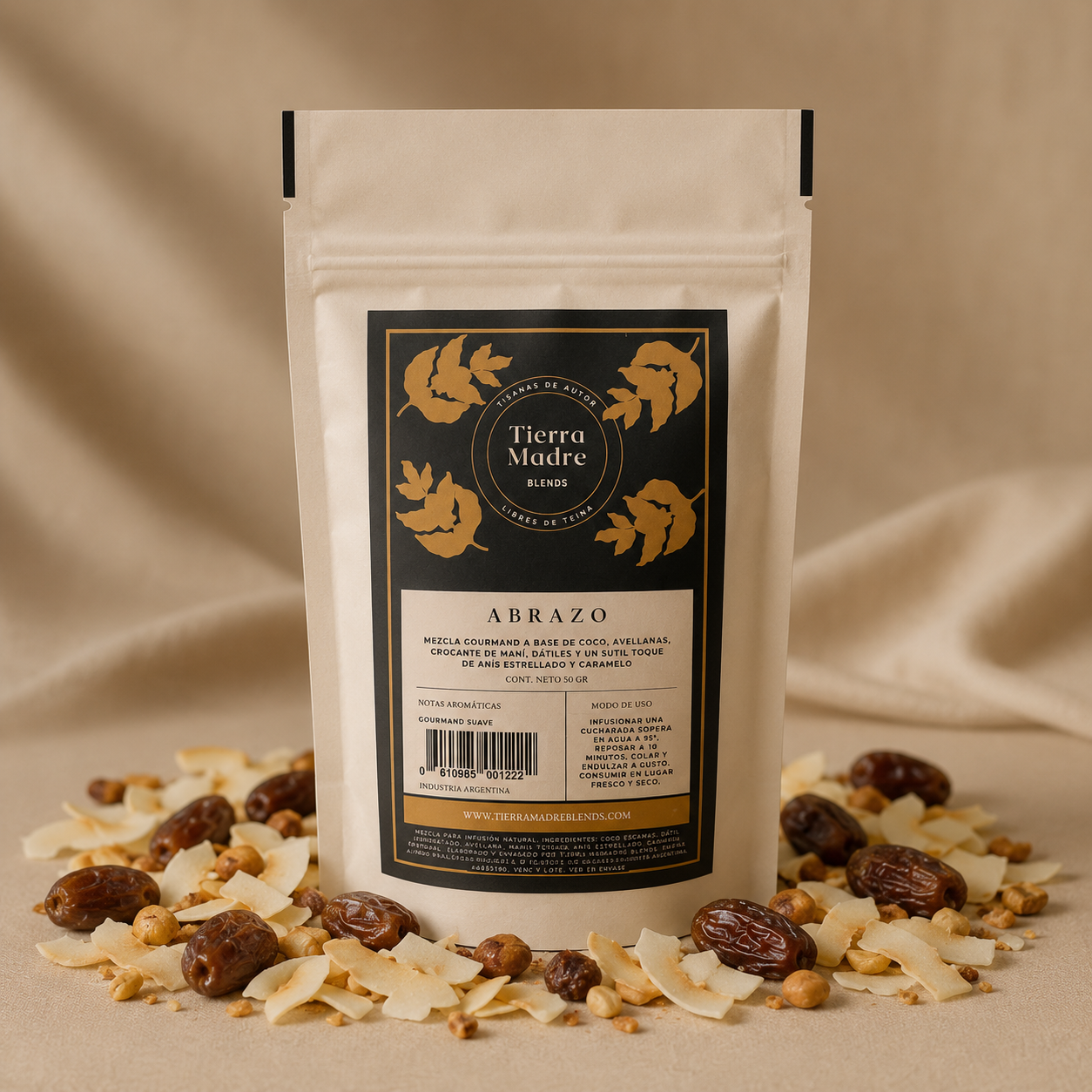 Infusión en hebras Doypack Tierra Madre Blends - Abrazo - Doypack 50gr.
