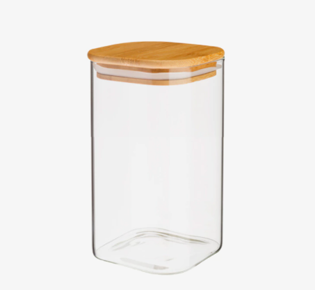 Fraco de vidrio cuadrada 950ml — imagen 2