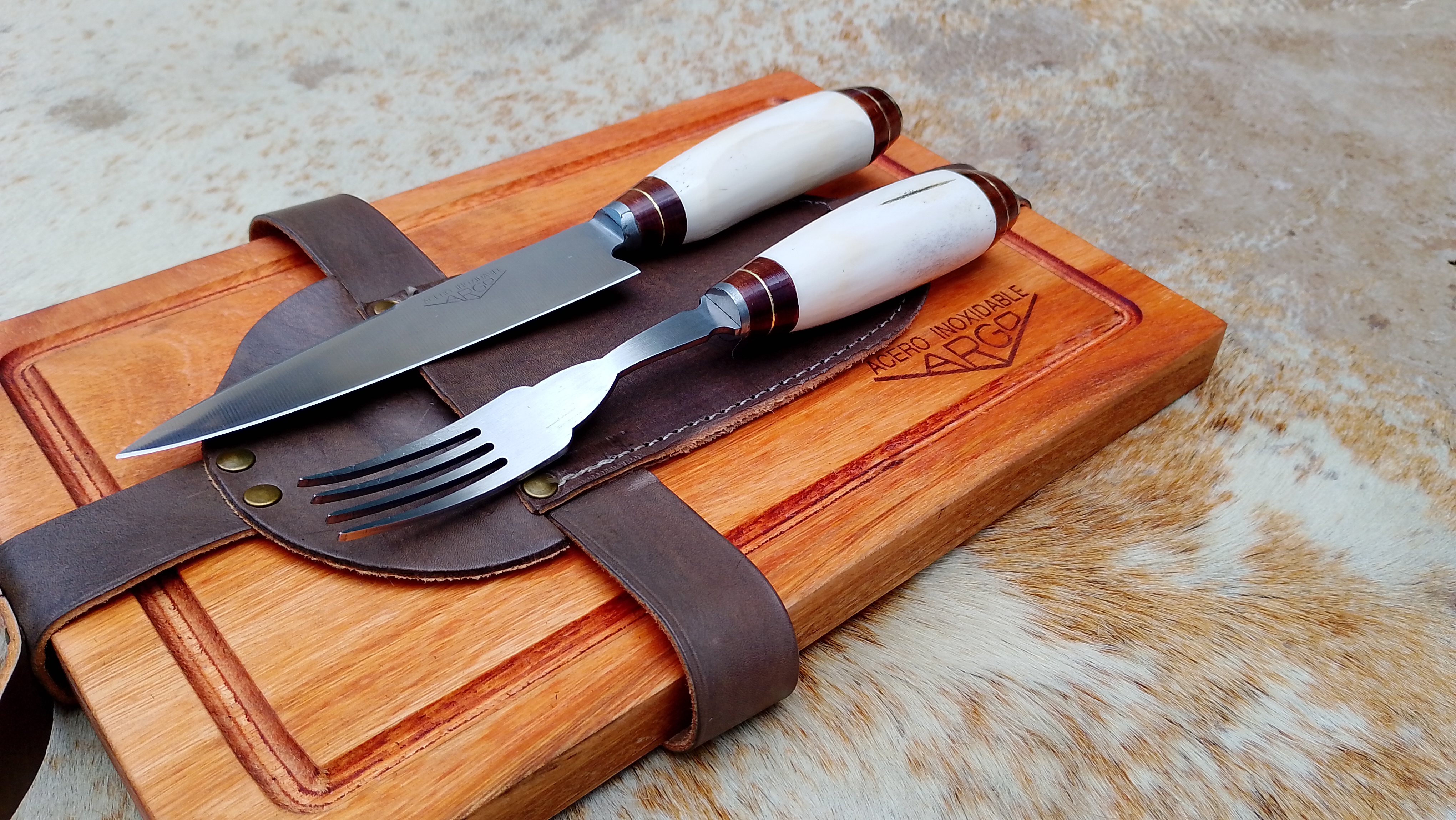 Set listo para el asado Potro!