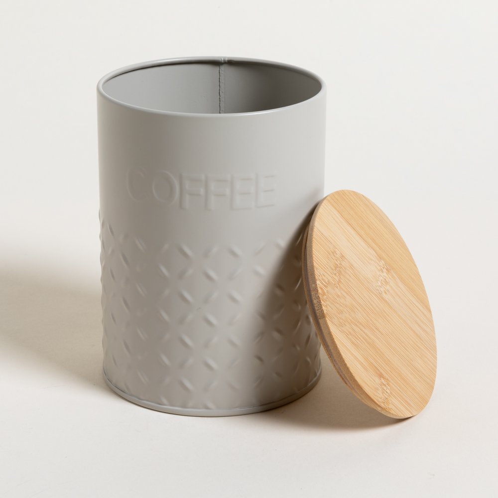 Lata Redonda Tapa Bamboo Coffe — imagen 3