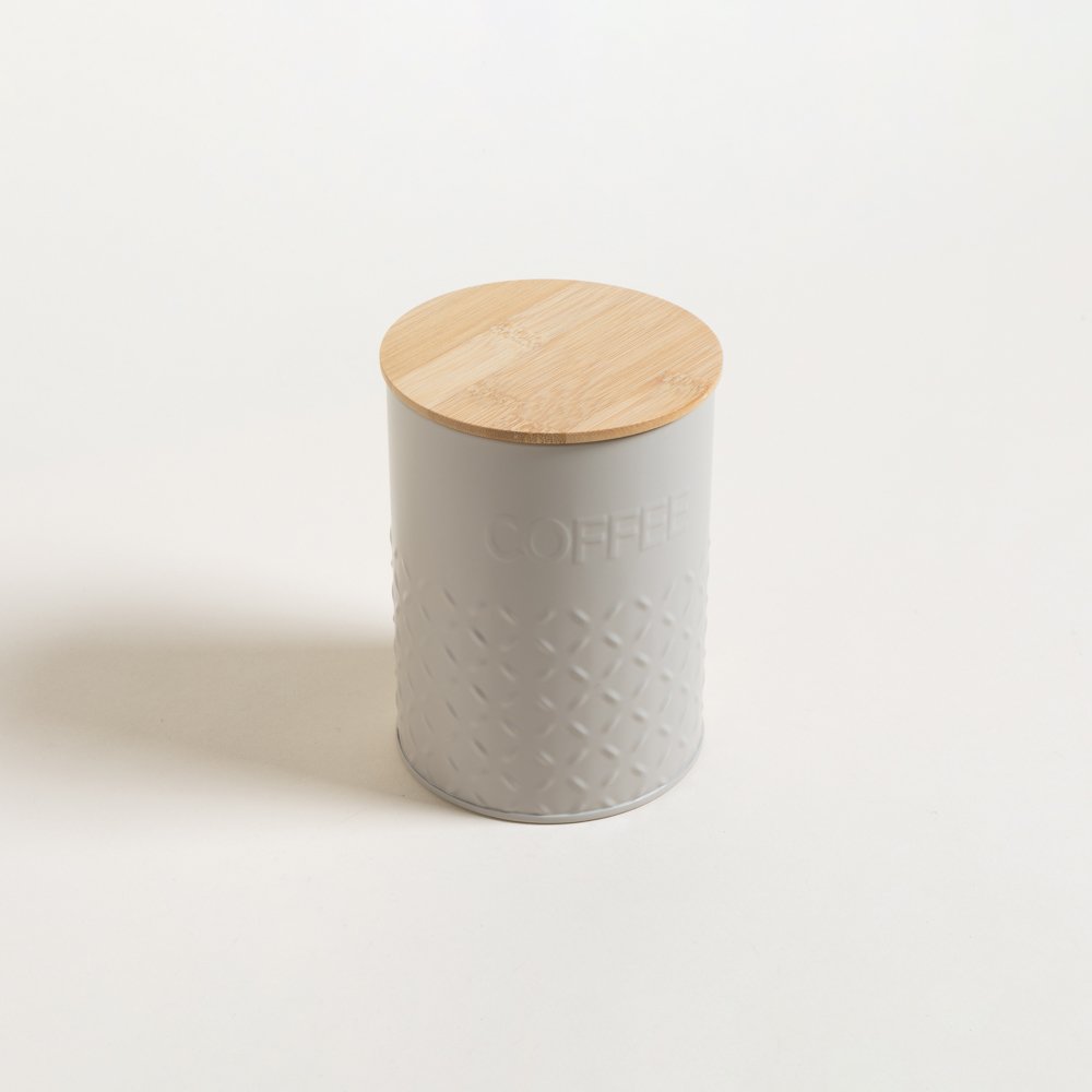 Lata Redonda Tapa Bamboo Coffe — imagen 2