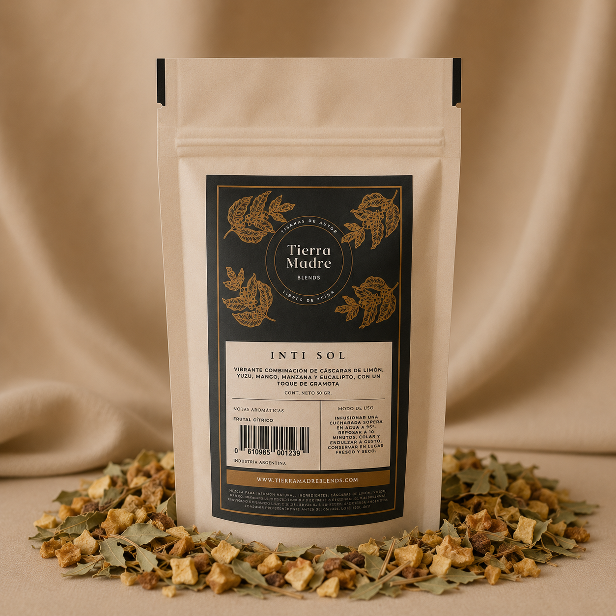 Infusión en hebras Doypack Tierra Madre Blends - Inti Sol - Doypack 50gr.