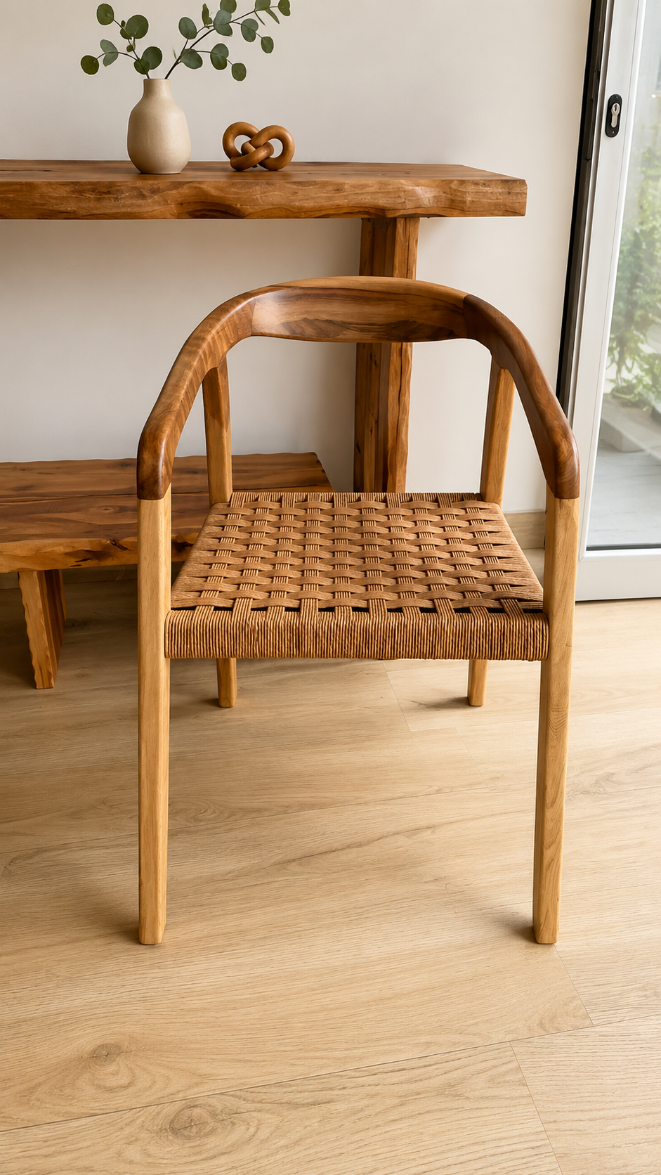 SILLA BALI TEJIDA